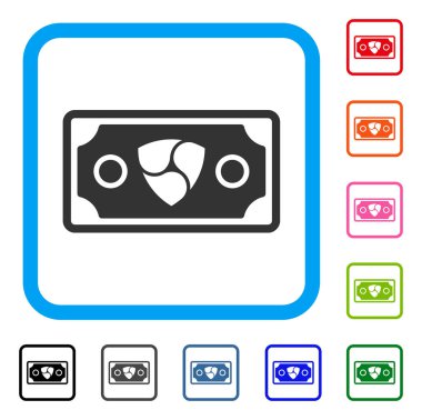 Nem banknot simgesi çerçeveli