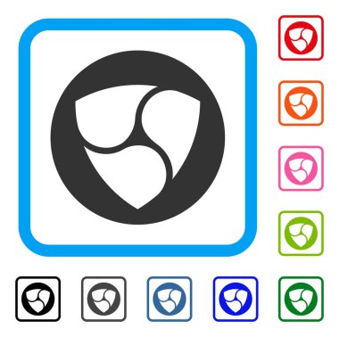 Nem para birimi simgesi çerçeveli