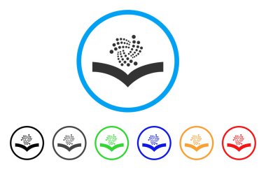 Iota bilgi yuvarlak simge