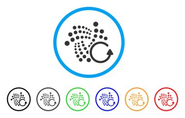 Iota Chargeback yuvarlak simge