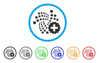 Iota yuvarlak simge oluşturma