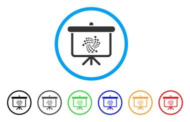 Iota tanıtım kurulu yuvarlak simge
