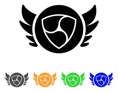 Nem melek yatırım vektör simgesi