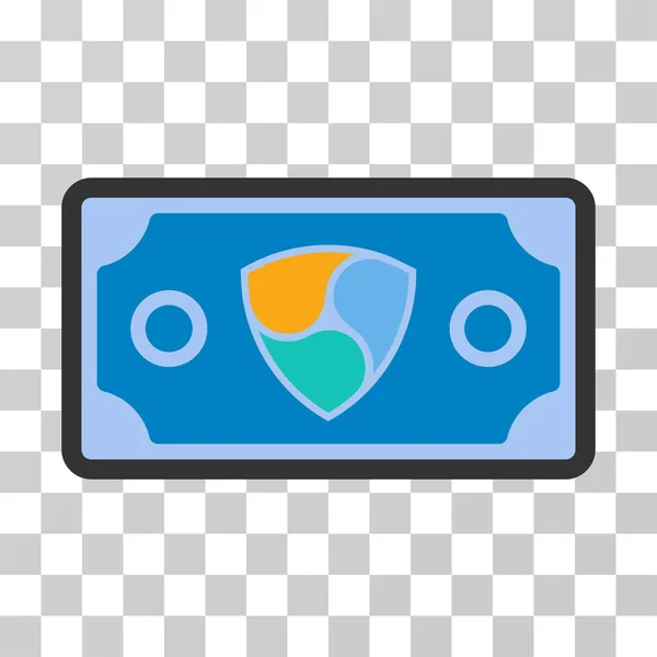 Nem Bank Bill Vector Icon — Stock Vector