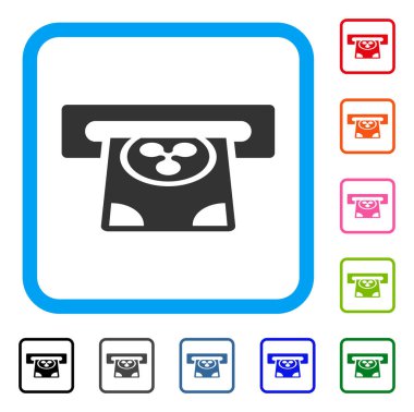 Dalgalanma kartı Terminal simgesi çerçeveli