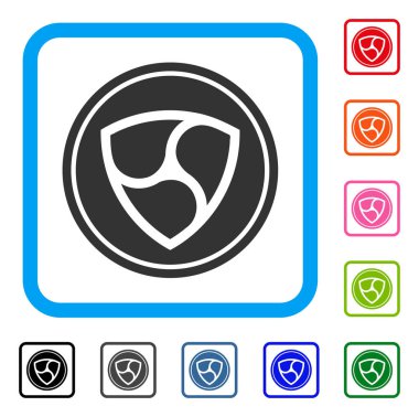 Nem sikke simge çerçeveli