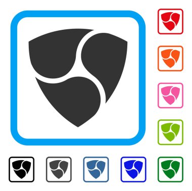 Nem para birimi simgesi çerçeveli