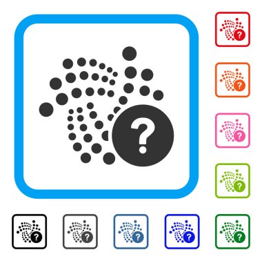 Iota devlet soru simgesi çerçeveli