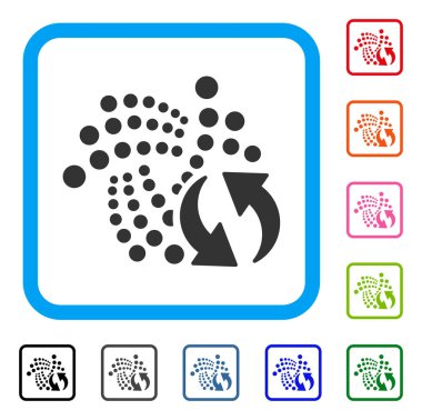 Iota güncelleştirme ok simgesi çerçeveli