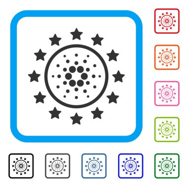 Başrollerini Cardano simgesi çerçeveli