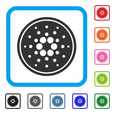 Cardano sikke simge çerçeveli
