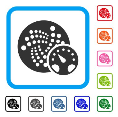 Iota ölçer simgesini çerçeveli