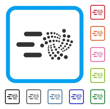 Iota simgesi çerçeveli göndermek