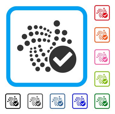 Geçerli Iota simgesi çerçeveli