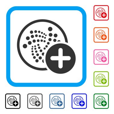 Iota çerçeveli simge ekle