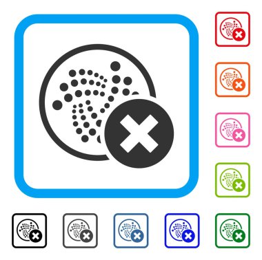 Iota çerçeveli simgesini silmek