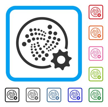 Iota ayarları dişli simgesini çerçeveli