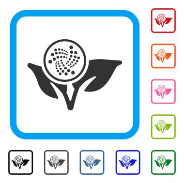 Iota başlangıç Filiz simgesi çerçeveli