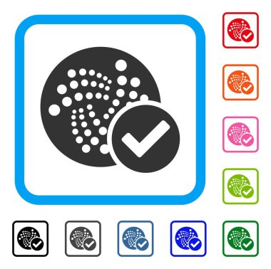 Geçerli Iota simgesi çerçeveli