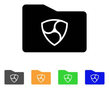 Nem çanta vektör simgesi