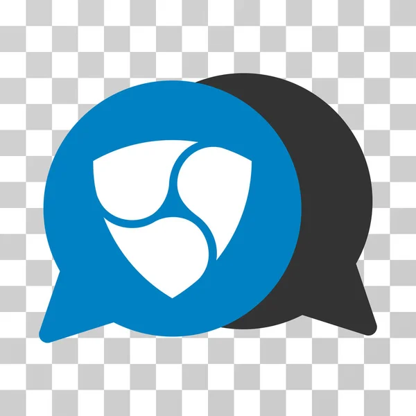 Nem Chat Vector Icon — Stock vektor