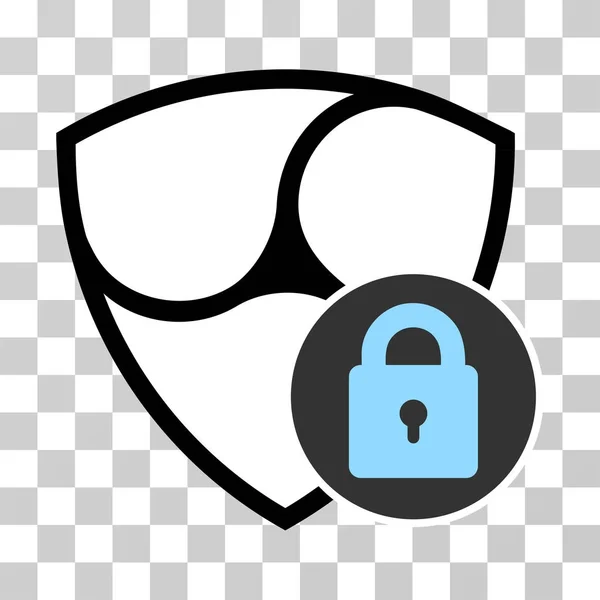 Nem Lock Vector Icon — Stock Vector