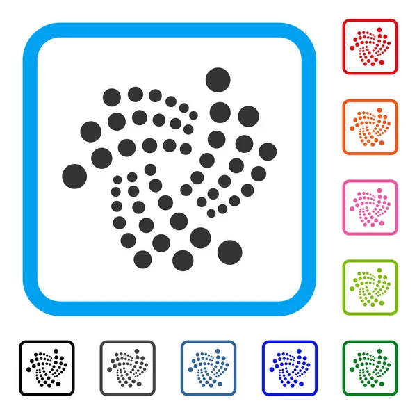 Iota para birimi simgesi çerçeveli