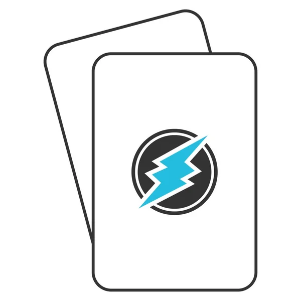 Electroneum トランプ — ストックベクタ