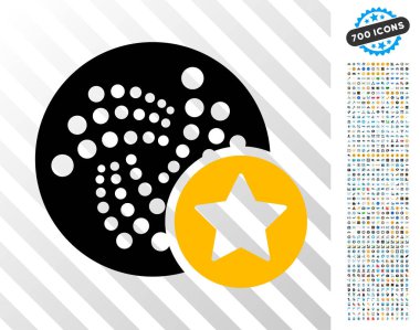 Iota Favoriler yıldız düz simgesi Bonus ile