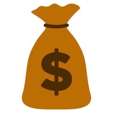 para çantası düz simgesi