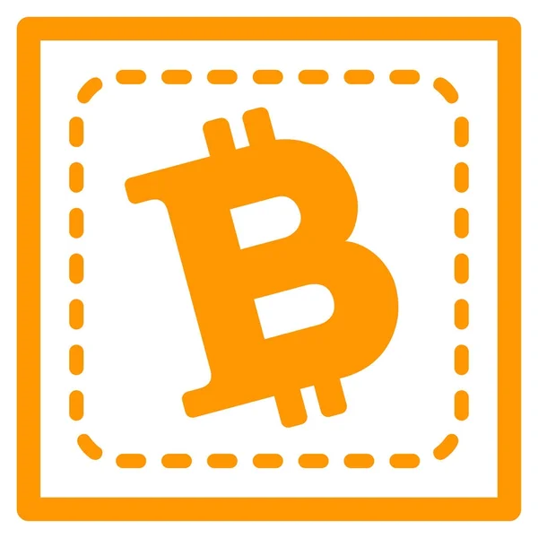 Bitcoin-Ikone — Stockvektor