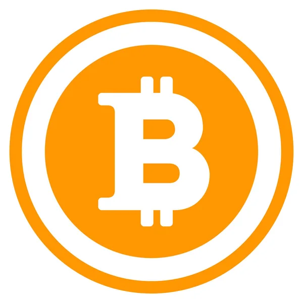 Bitcoin-Ikone — Stockvektor