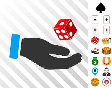 El kullan zar simgesi Bonus ile