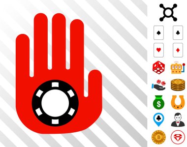 El simgesi Bonus ile kumar durdurmak