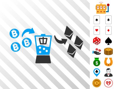 Bonus ile Bitcoin Ethereum Mikser simgesi