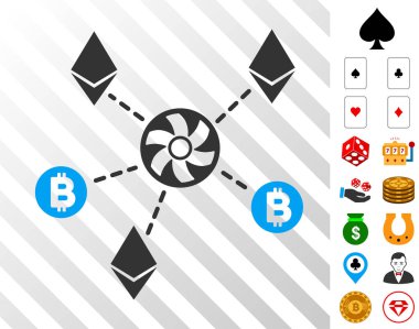 Bonus ile Cryptocurrency Blender Rotor simgesi