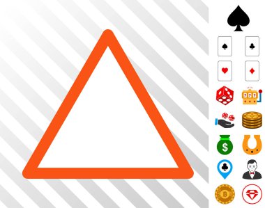 Bonus ile boş uyarı Trinagle simgesi