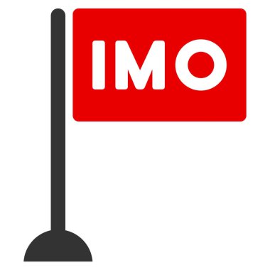 IMO bayrak düz simgesi