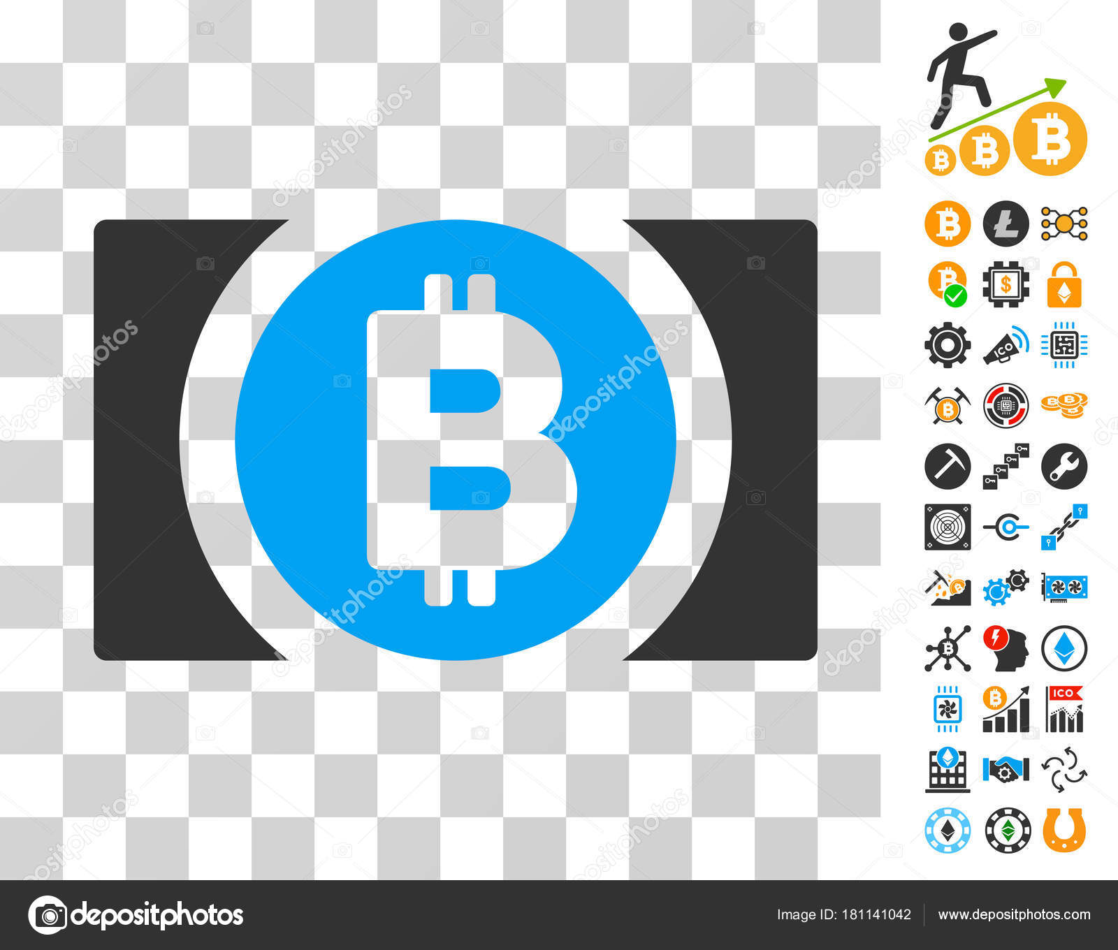 Bitcoin Cash Icon With Bonus Stock Vector C Ahasoft 181141042 - 