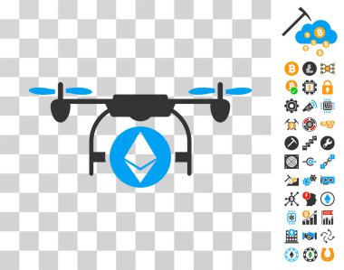 Bonus ile Ethereum Airdrone simgesi