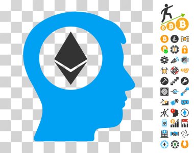 Bonus ile Ethereum zihin simgesi