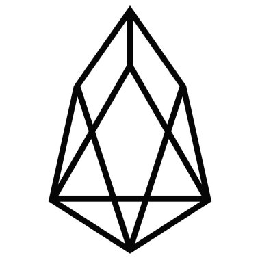 EOS para birimi düz simgesi