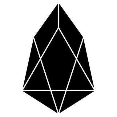 EOS para birimi düz simgesi