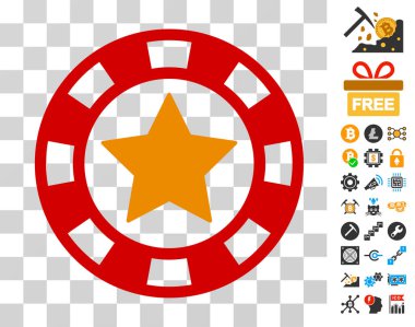 Bonus ile Star Casino çip simgesi