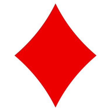 Elmas takım elbise düz simgesi