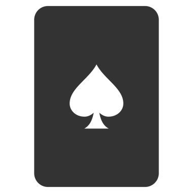 Tepeler oyun kağıdı düz simgesi