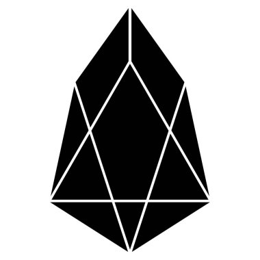 EOS para birimi düz simgesi