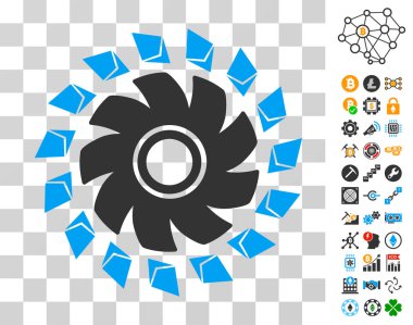 Bonus ile Ethereum pervane simgesi