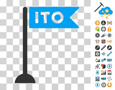 Ito bayrak işareti simgesi Bonus ile