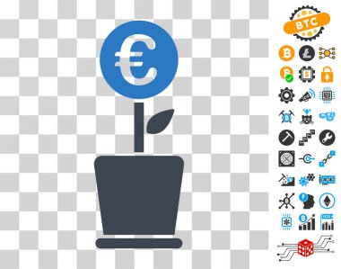 Bonus ile Euro proje Pot simgesi